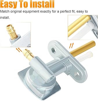 Amazon.com: QAZAKY Fuel Gas Tank Petcock Valve Switch Compatible